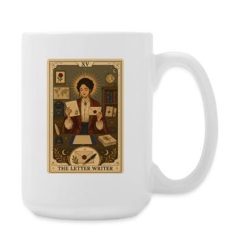 Letter Writer | Paper & Ink Tarot - Large Mug 440 ml - white - Right