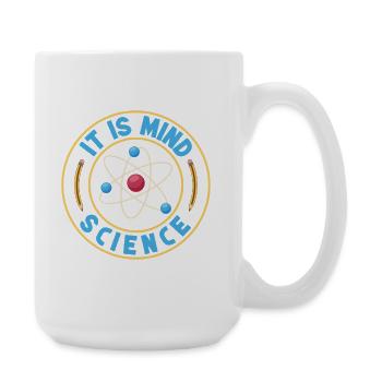 Pre K Teacher Mind Science Kindergarten Teacher - Large Mug 440 ml - white - Right