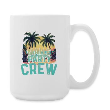 Malle Party Crew - Grande tasse 440 ml - blanc - Droite