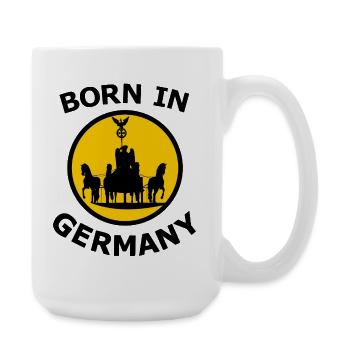 Sonnenwagen Silhouette Allemagne - Grande tasse 440 ml - blanc - Droite