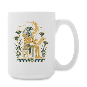 Thoth Moon Scribe - Large Mug 440 ml - white - Right