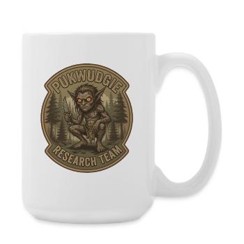 Équipe de recherche de Pukwudgie - Grande tasse 440 ml - blanc - Droite