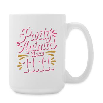 Karneval Party Kölner Animal Since 11.11. Köln - Large Mug 440 ml - white - Right