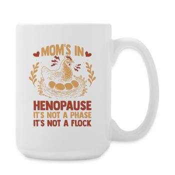 Élevage de coqs, volaille, poulet - Grande tasse 440 ml - blanc - Droite