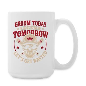 Épouser aujourd’hui Légende Demain - Grande tasse 440 ml - blanc - Droite