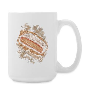 BBQ Competition - Large Mug 440 ml - white - Right