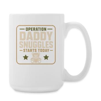 Bienvenue à la maison, Papa Retour militaire - Grande tasse 440 ml - blanc - Droite