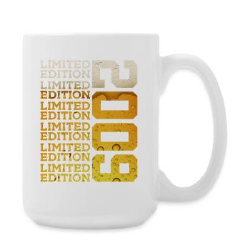 ÉDITION LIMITÉE 2009 BIÈRE 17E ANNIVERSAIRE - Grande tasse 440 ml - blanc - Droite