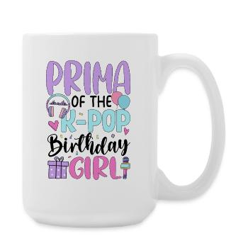 Prima de The K Pop Birthday Girl - Grande tasse 440 ml - blanc - Droite