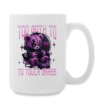 Pastel Goth Soft Goth Gaming Gamer - Large Mug 440 ml - white - Right