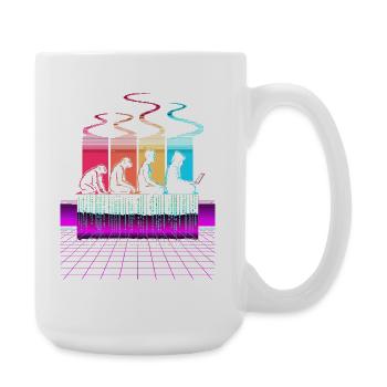 Programmers – Coding Developers & Computer Scientists - Large Mug 440 ml - white - Right