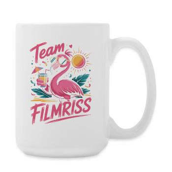 Équipe de Majorque Filmriss Party JGA Équipe de la fête Malle - Grande tasse 440 ml - blanc - Droite