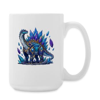 Dragon de Cristal Bleu de Glace - Grande tasse 440 ml - blanc - Droite