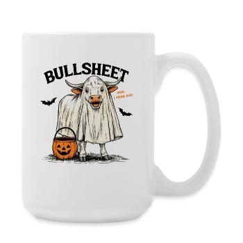 Déguisement de vache d’Halloween Jeux de mots drôles Fans d’animaux - Grande tasse 440 ml - blanc - Droite