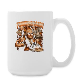 Founding Father Thomas Jefferson, July 4 - Large Mug 440 ml - white - Right
