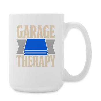 Garage Detailer Car Detailing Car Detailer - Large Mug 440 ml - white - Right