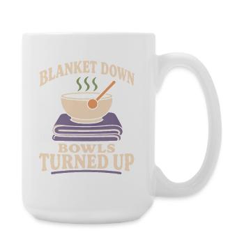 Cadeau du bol chantant Klangbad Klangheilung - Grande tasse 440 ml - blanc - Droite