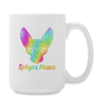 Sphynx Mama - Grande tasse 440 ml - blanc - Droite