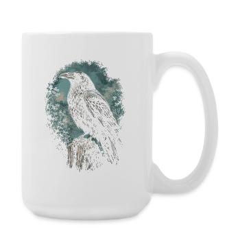 Raven Raven - Large Mug 440 ml - white - Right