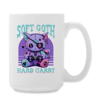 Pastel Goth Soft Goth Gaming Gamer - Grande tasse 440 ml - blanc - Droite
