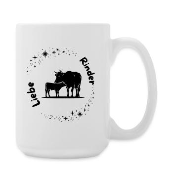 Sternenring Rinderliebe - Large Mug 440 ml - white - Right