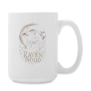 Raven Raven - Large Mug 440 ml - white - Right