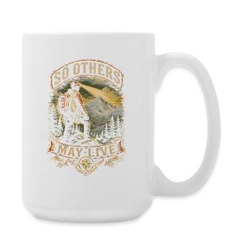 Rescue Team So Others May Live - Large Mug 440 ml - white - Right