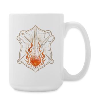 Glasbläser - Große Tasse 440 ml - Weiß - Rechts