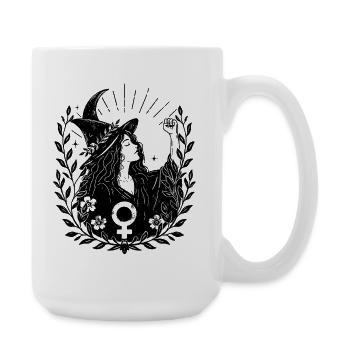 Indomptéee - Grande tasse 440 ml - blanc - Droite
