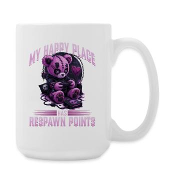Pastel Goth Soft Goth Gaming Gamer - Große Tasse 440 ml - Weiß - Rechts