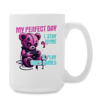 Pastel Goth Soft Goth Gaming Gamer - Large Mug 440 ml - white - Right