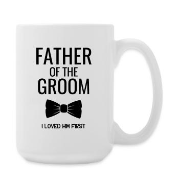 Père Marié Nœud Papu - Grande tasse 440 ml - blanc - Droite