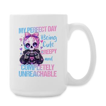 Pastel Goth Soft Goth Gaming Gamer - Große Tasse 440 ml - Weiß - Rechts