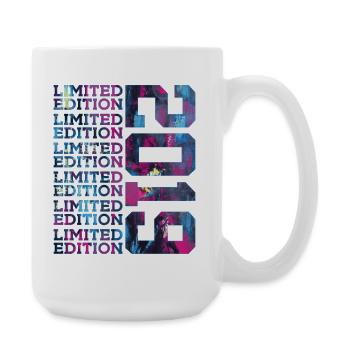 COOL 7 JAHRE LIMITED EDITION 2019 7. GEBURTSTAG - Große Tasse 440 ml - Weiß - Rechts