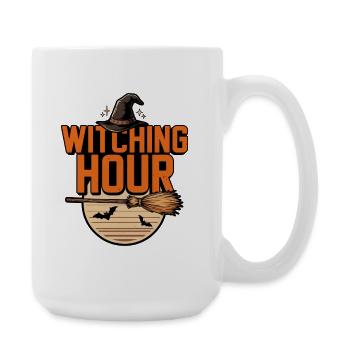 Witch Halloween – Witching Hour - Large Mug 440 ml - white - Right