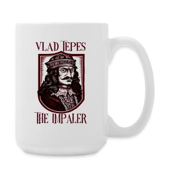 Vlad Tepes Le Bouclier de l’Empaleur - Grande tasse 440 ml - blanc - Droite