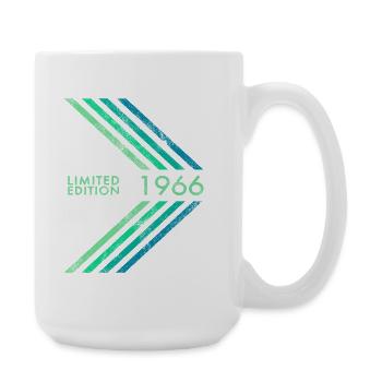 Édition limitée 1966 Anniversaire masculin féminin - Grande tasse 440 ml - blanc - Droite