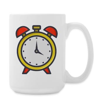 Alarm clock - Large Mug 440 ml - white - Right