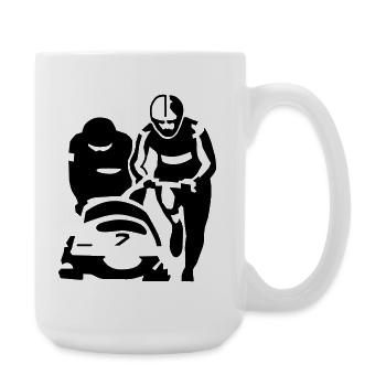 Bobsleigh - Large Mug 440 ml - white - Right