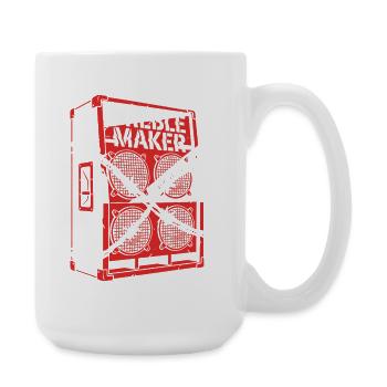 Treble Maker Musique Jeu de mots Techno Rave - Grande tasse 440 ml - blanc - Droite