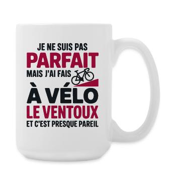 I did the Ventoux by bike bike bike gift cyclist - Large Mug 440 ml - white - Right