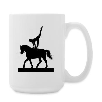 i love Volti - Large Mug 440 ml - white - Right