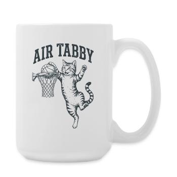 Air Tabby Dunk Cat - Large Mug 440 ml - white - Right