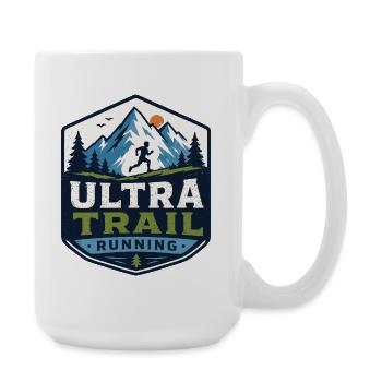 Ultra Trail Running - Grande tasse 440 ml - blanc - Droite