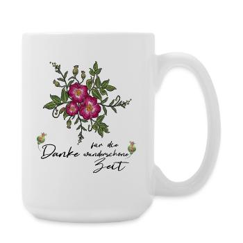 Thank you for the wonderful time - Large Mug 440 ml - white - Right