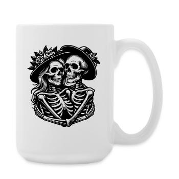 Paar des Grauens - Große Tasse 440 ml - Weiß - Rechts
