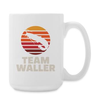 Team catfish catfish fishing sport fishermen - Large Mug 440 ml - white - Right