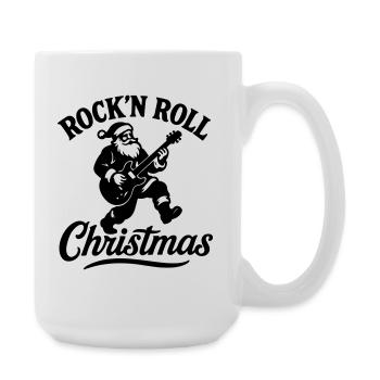 Noël à Noël weihnachten rock’n roll Santa - Grande tasse 440 ml - blanc - Droite
