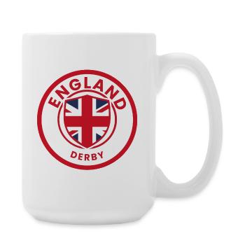 England Derby Shield Crest - Large Mug 440 ml - white - Right