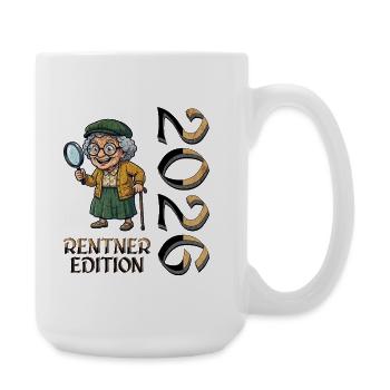 Design de retraite à la retraite - Grande tasse 440 ml - blanc - Droite